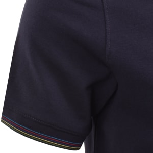 Image number 4 for Paul Smith Tipped Crew Neck T Shirt Navy
