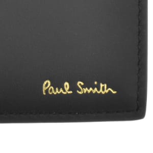 Image number 4 for Paul Smith Stripe Interior Billfold Wallet Black