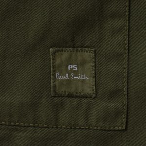 Image number 5 for Paul Smith Casual Fit Overshirt Green