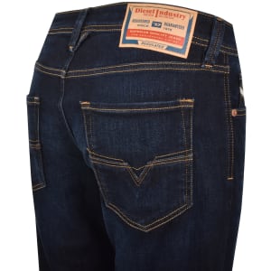 Image number 4 for Diesel Larkee Beex Regular Fit Jeans Blue