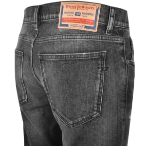 Image number 4 for Diesel D Strukt Slim Fit Mid Wash Jeans Grey