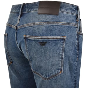 Image number 4 for Emporio Armani J06 Slim Fit Jeans Blue