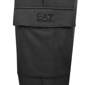 Image number 4 for EA7 Emporio Armani Cargo Jogging Bottoms Grey