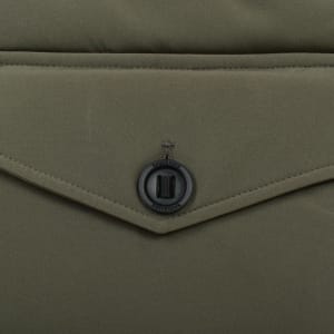 Image number 4 for Sandbanks Branksome Puffer Jacket Khaki