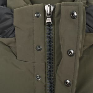Image number 5 for Sandbanks Branksome Puffer Jacket Khaki