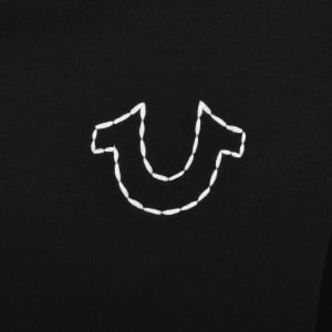 Image number 4 for True Religion Zip Up Hoodie Jet Black