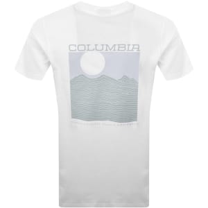 Image number 5 for Columbia Rapid Ridge Back Graphic T Shirt White