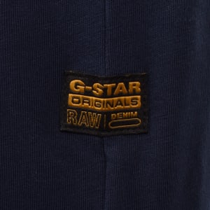 Image number 4 for G-Star Lash Logo T Shirt Sartho Blue