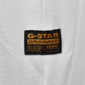 Image number 4 for G-Star Lash Logo T Shirt White