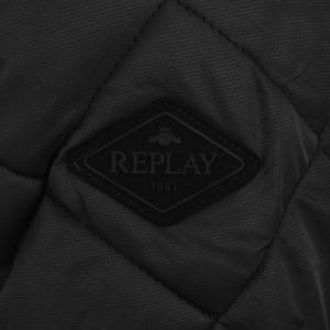 Image number 4 for Replay Padded Jacket Black