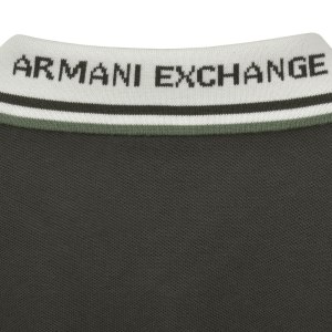 Image number 5 for Armani Exchange Slim Fit Polo T Shirt Green