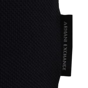 Image number 4 for Armani Exchange Slim Fit Polo T Shirt Navy