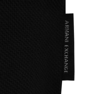 Image number 4 for Armani Exchange Slim Fit Polo T Shirt Black