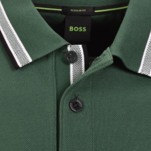 Image number 5 for BOSS Paddy Polo T Shirt Open Green