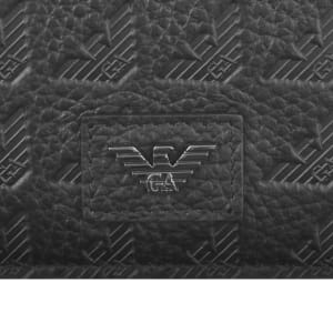 Image number 4 for Emporio Armani Leather Bifold Wallet Black