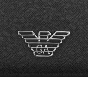 Image number 4 for Emporio Armani Bifold Card Holder Black