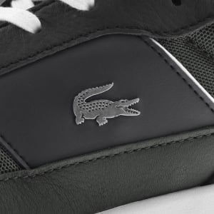 Image number 4 for Lacoste Run Set Trainers Dark Grey
