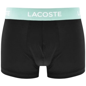 Image number 4 for Lacoste Underwear 5 Pack Trunks Black