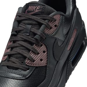 Image number 5 for Nike Air Max 90 Premium Trainers Black