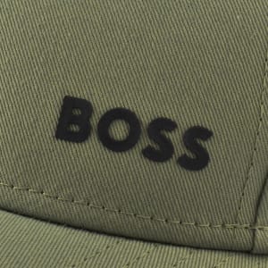 Image number 4 for BOSS Bold Baseball Cap Green