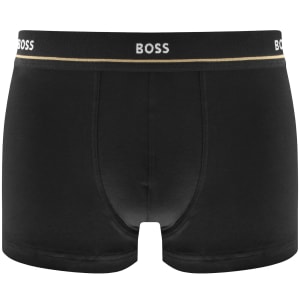 Image number 4 for BOSS Underwear 5 Pack Boxer Trunks Black