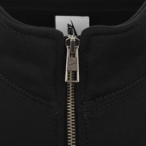 Image number 4 for Nike Brushed Quarter Zip Black