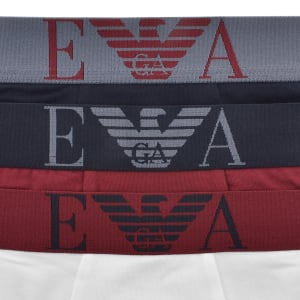 Image number 5 for Emporio Armani Underwear 3 Pack Boxer Trunks