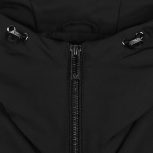 Image number 4 for Emporio Armani Nylon Hooded Jacket Black
