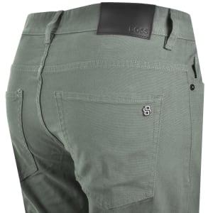 Image number 4 for BOSS Delaware Slim Fit Trousers Grey