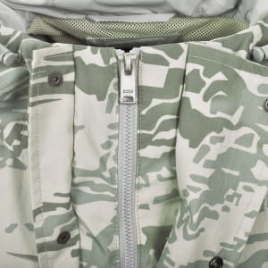 Image number 5 for BOSS Ocombo Softshell Jacket Silver Grey
