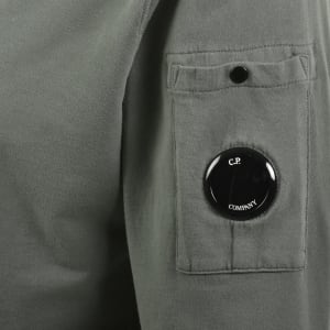 Image number 4 for CP Company HZ Lens Sweatshirt Green