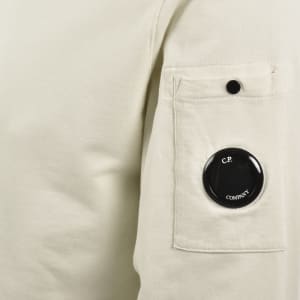 Image number 4 for CP Company HZ Lens Sweatshirt Cream