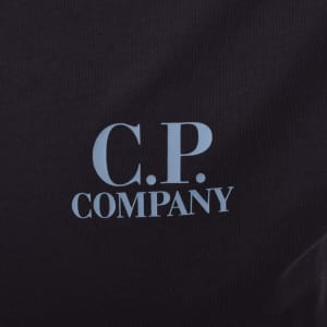 Image number 4 for CP Company Logo T Shirt Navy