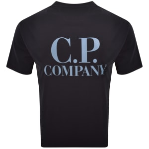 Image number 5 for CP Company Logo T Shirt Navy