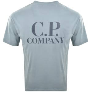 Image number 5 for CP Company Logo T Shirt Blue