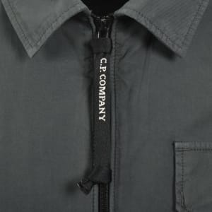 Image number 5 for CP Company Gabardine Overshirt Grey
