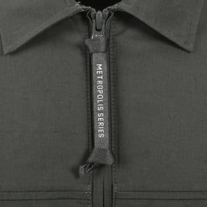 Image number 4 for CP Company Metropolis Gabardine Overshirt Green
