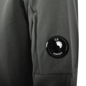 Image number 4 for CP Company Raised Lens Sweatshirt Green