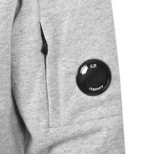 Image number 4 for CP Company Diagonal Raised Hoodie Grey