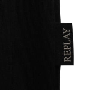 Image number 4 for Replay Logo T Shirt Black