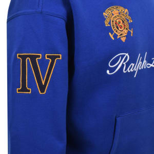 Image number 5 for Ralph Lauren Logo Hoodie Blue