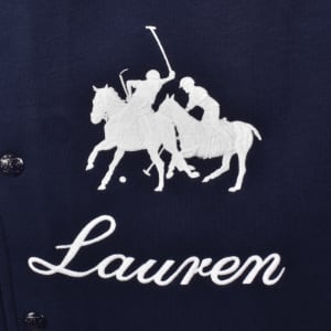Image number 4 for Ralph Lauren Bomber Sweatshirt Navy