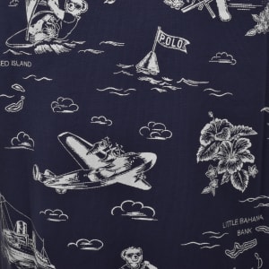 Image number 4 for Ralph Lauren Boathouse Bear Polo T Shirt Navy
