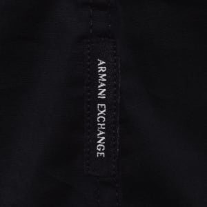 Image number 4 for Armani Exchange Long Sleeve Slim Shirt Navy