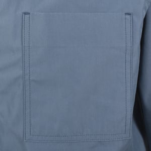 Image number 4 for HUGO Evalom Overshirt Jacket Blue