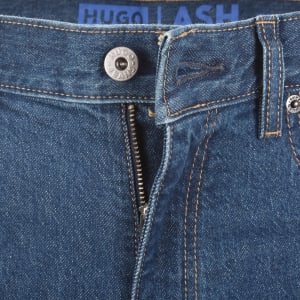 Image number 5 for HUGO Blue Slim Fit Ash Mid Wash Jeans