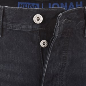 Image number 5 for HUGO Blue Straight Fit Jonah Jeans Navy
