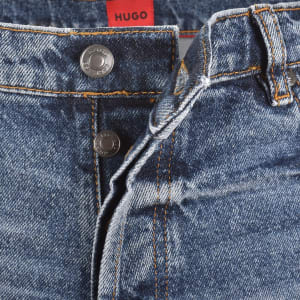 Image number 5 for HUGO 634 Tapered Fit Jeans Medium Blue