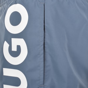 Image number 4 for HUGO ABAS Swim Shorts Blue