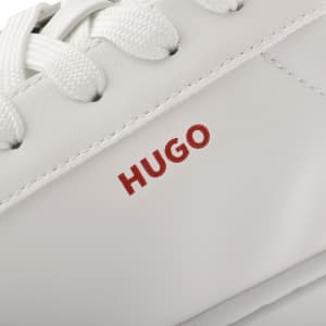 Image number 4 for HUGO Neston Tennis Trainers White